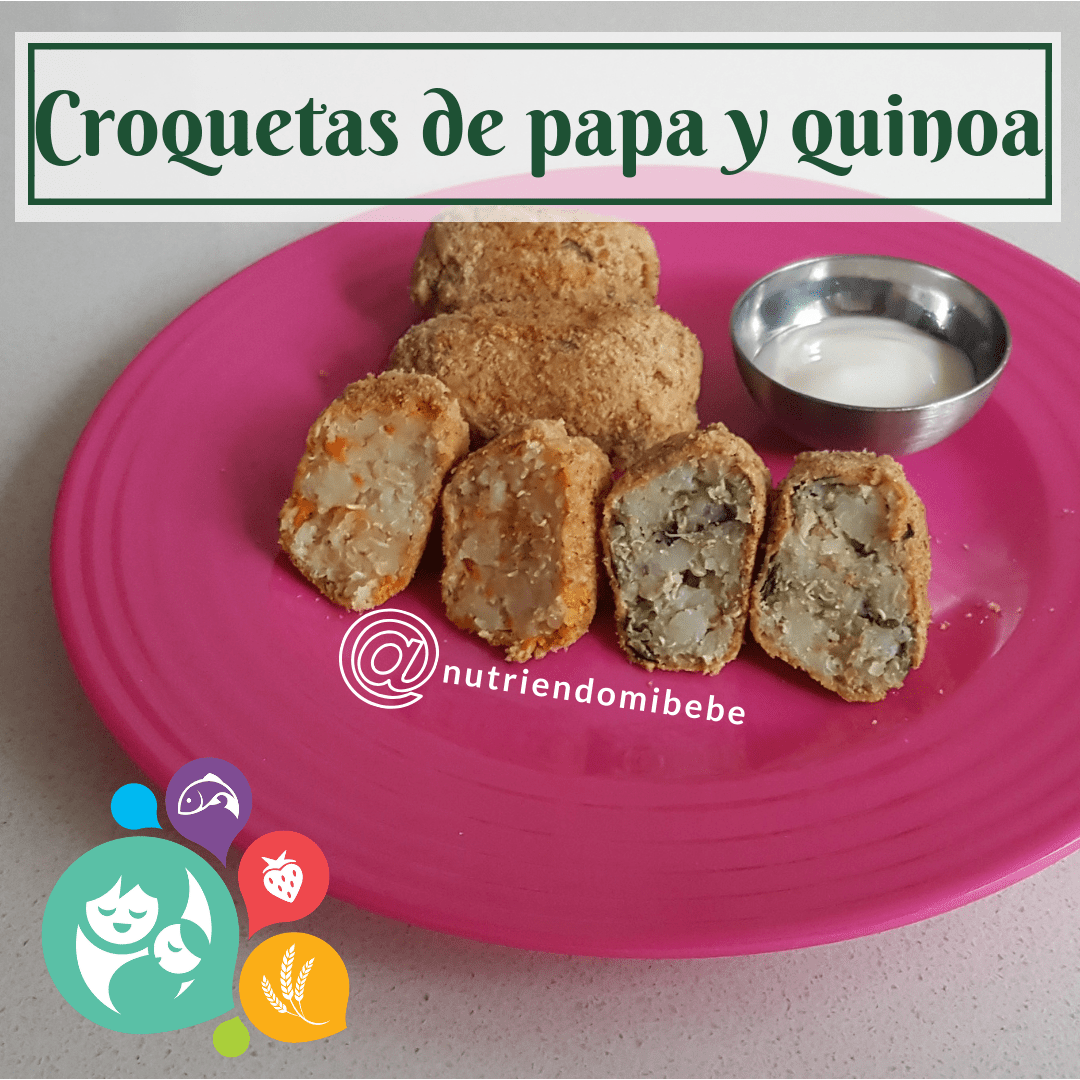 Receta de Croquetas de Papa y Quinoa