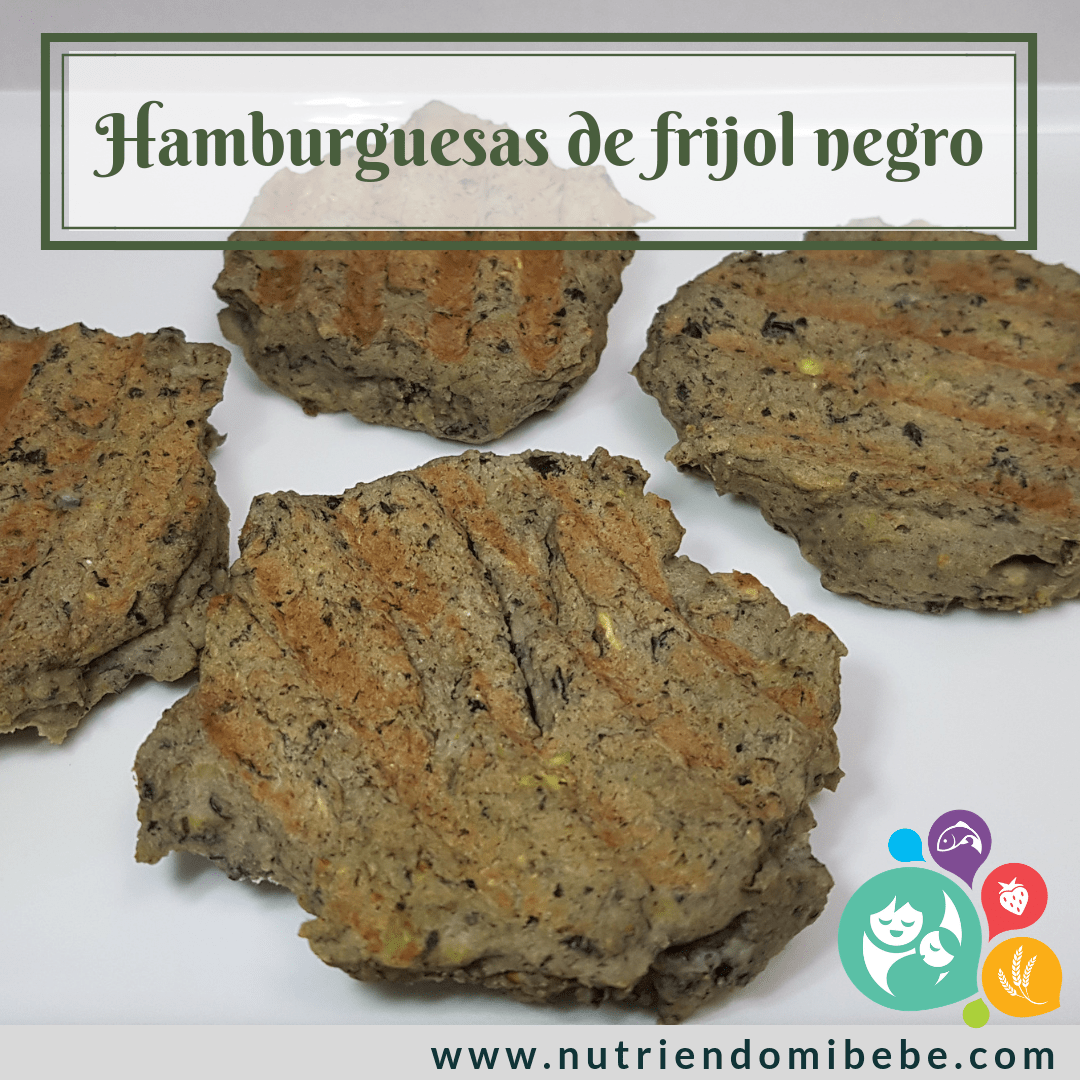 Receta Hamburguesas de Fríjol Negro