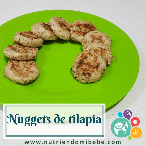 Nutriendo mi Bebé Recetas Nuggets de Tilapia para bebés
