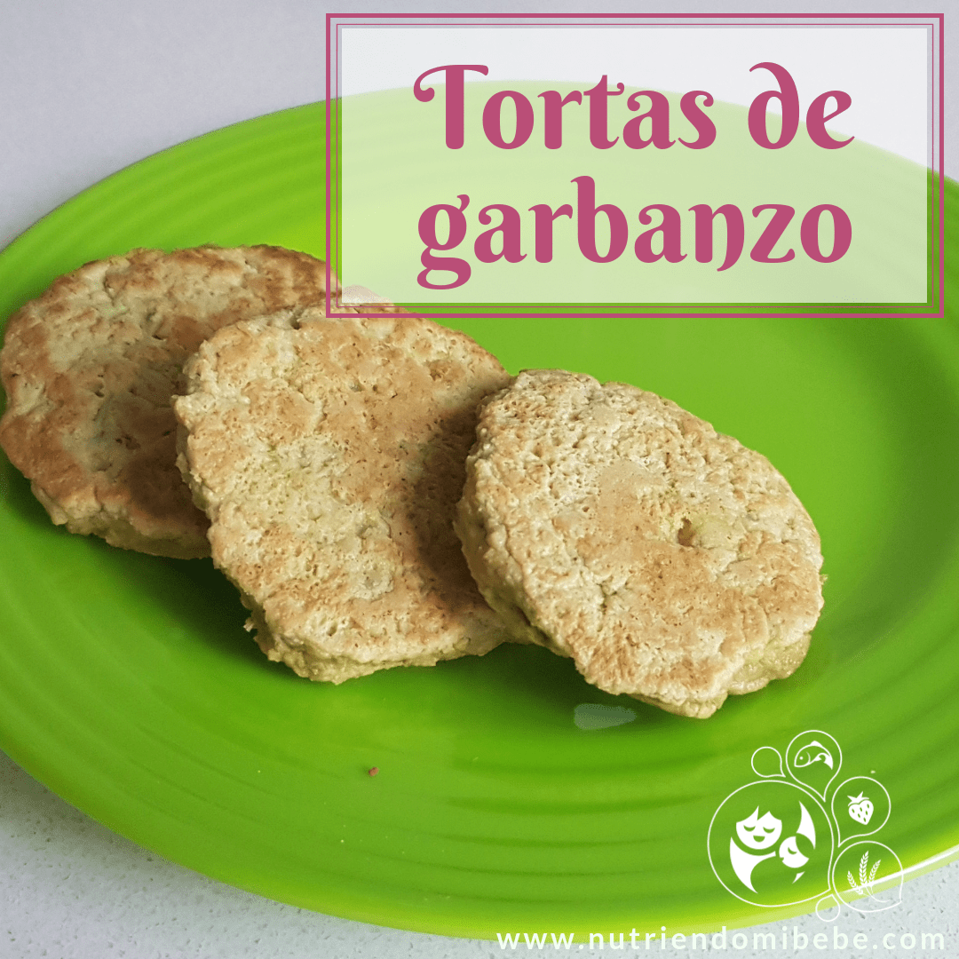 Tortas de Garbanzo para bebés