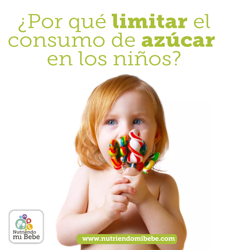 Porqué limitar el azúcar en los niños?