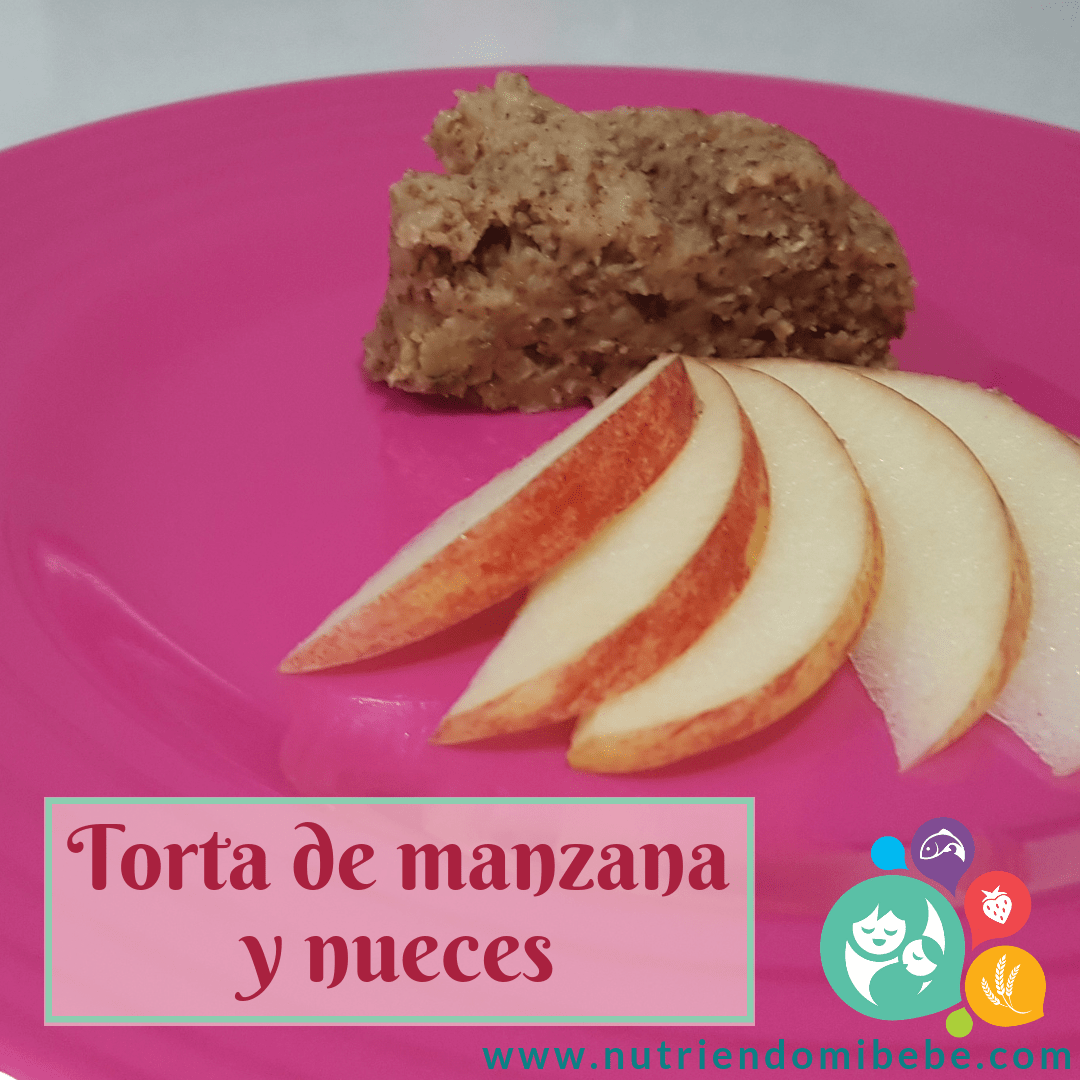 Torta de manzana y nueces