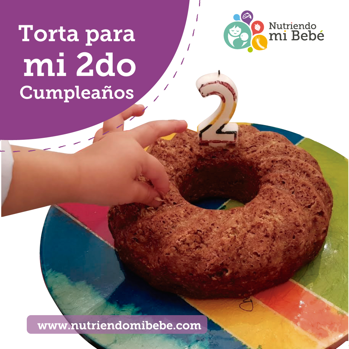 Torta para el 2° cumpleaños