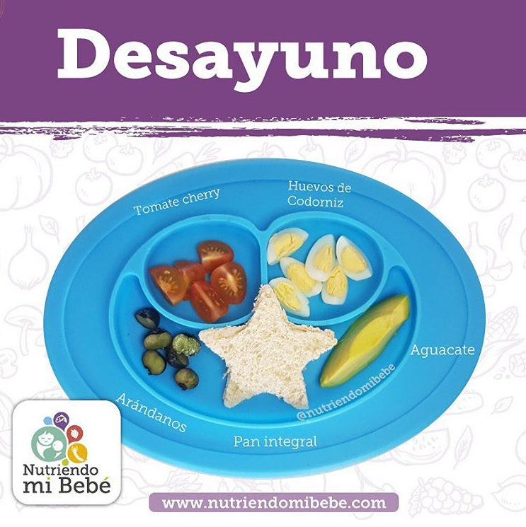 Ideas para el desayuno de los bebés
