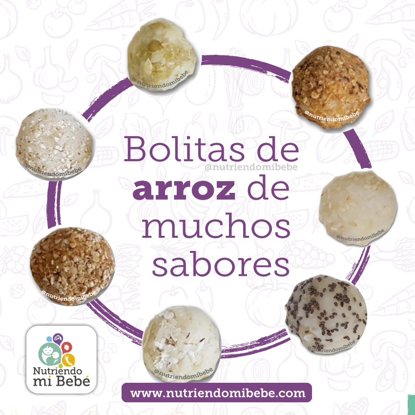 Formas de dar el arroz a los bebés