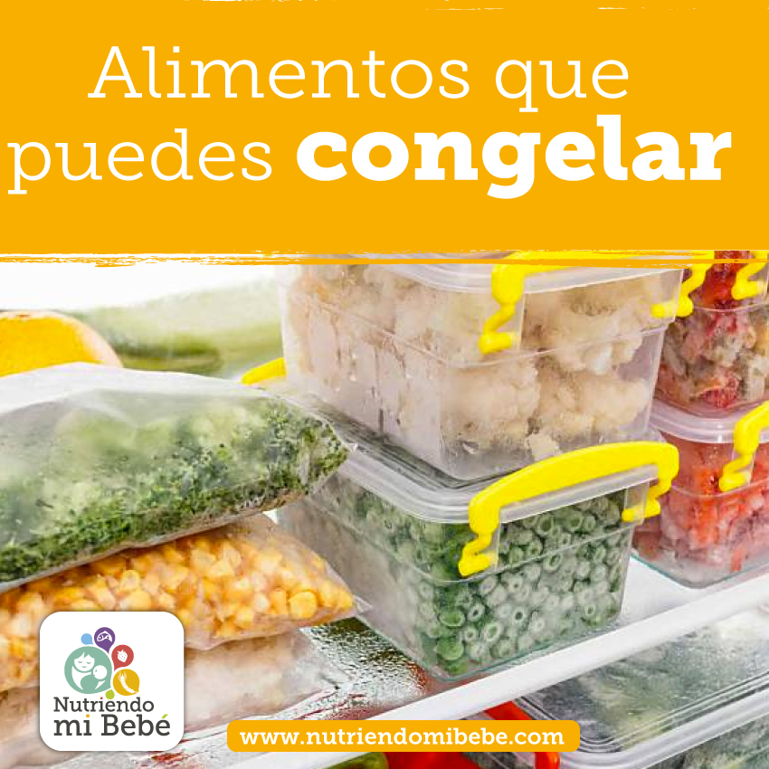 Qué alimentos se pueden congelar?