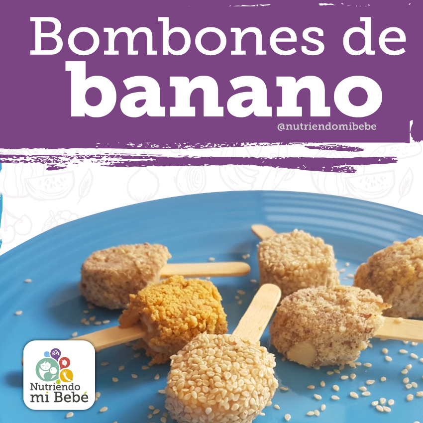 Snack bombones de banano