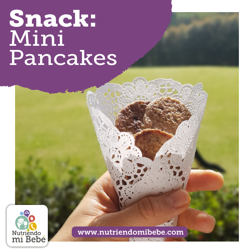 Mini Pancakes para bebés