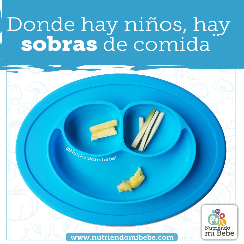 ¿Cómo evitar que los niños dejen sobras de comida?