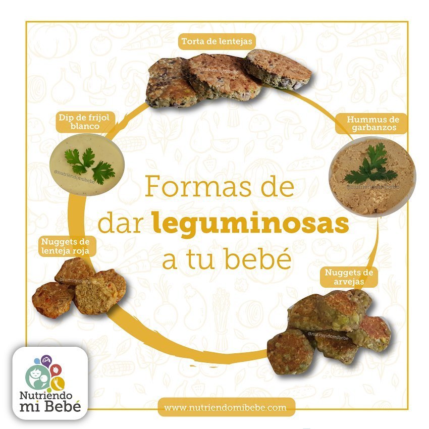 Cómo dar leguminosas a los bebés