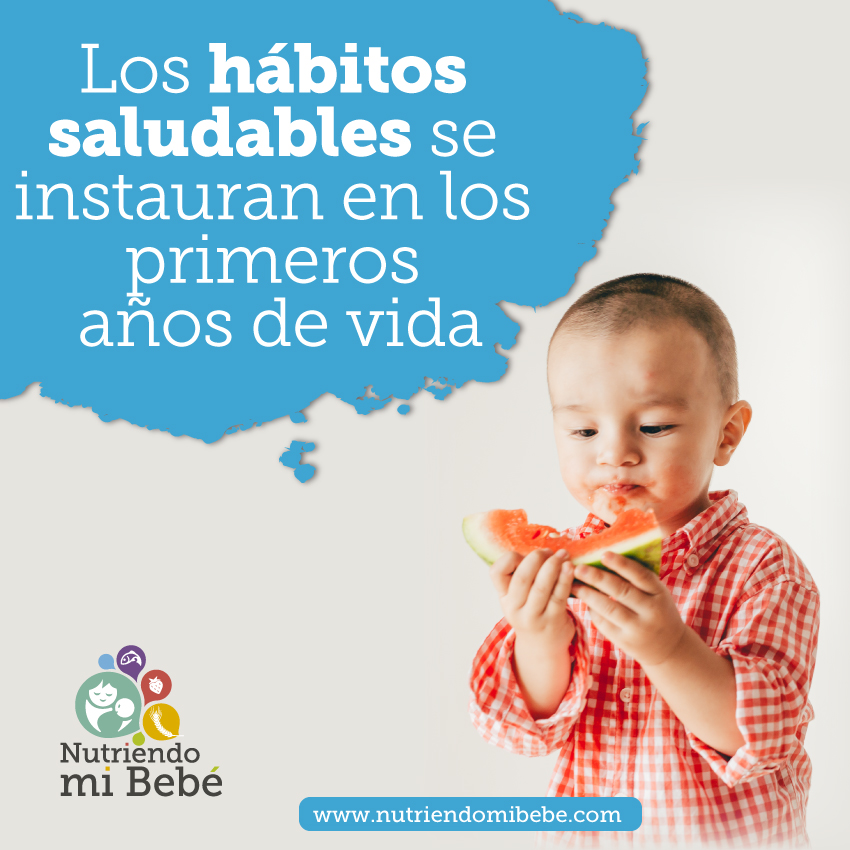 ¿Porqué instaurar hábitos de alimentación saludable en los niños?