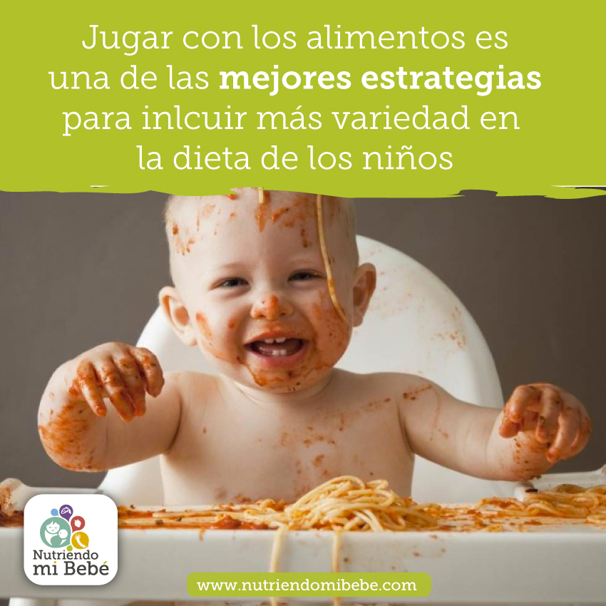 Jugar con los alimentos