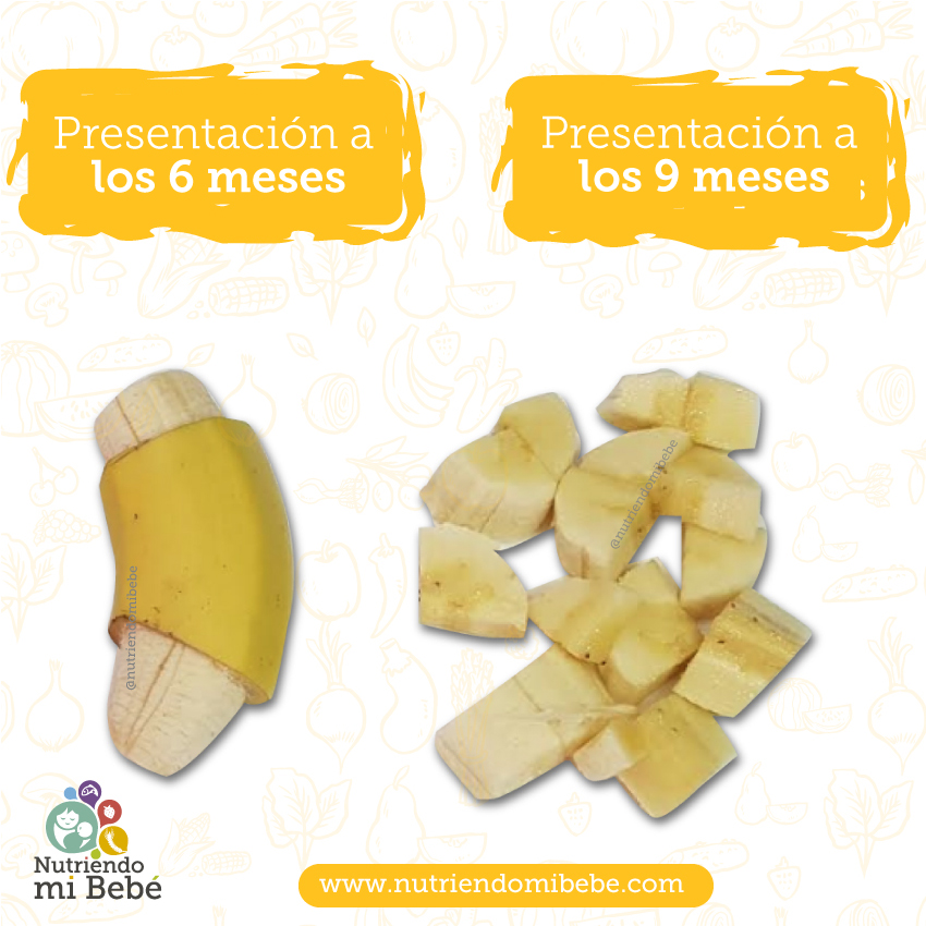 ¿Cómo presentar alimentos BLW?