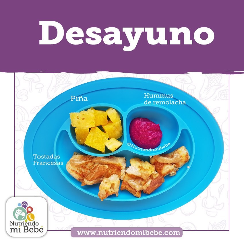 Desayuno con tostadas francesas