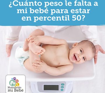 Percentiles de peso en los bebés
