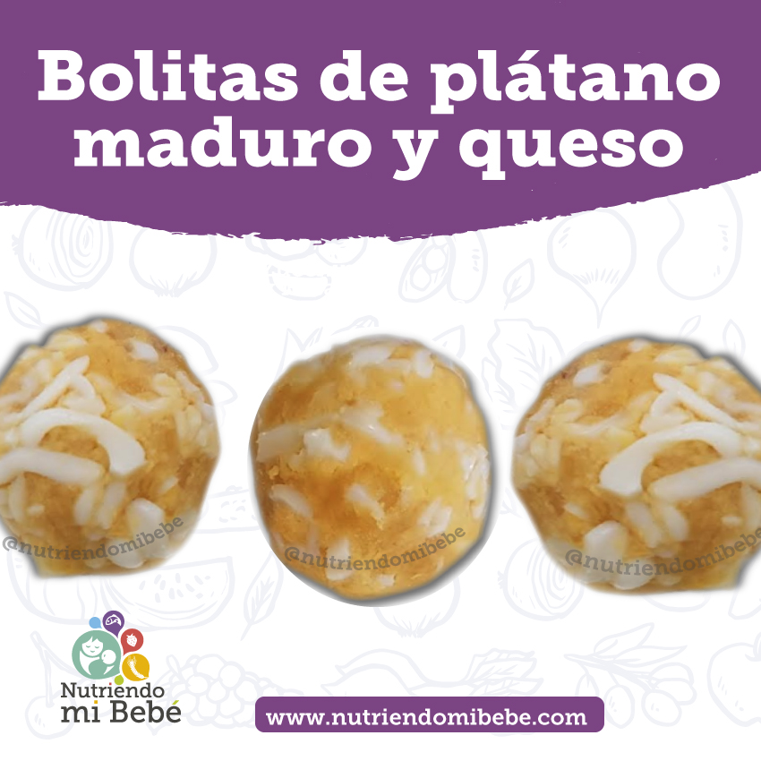 Receta con Plátano Maduro para bebés