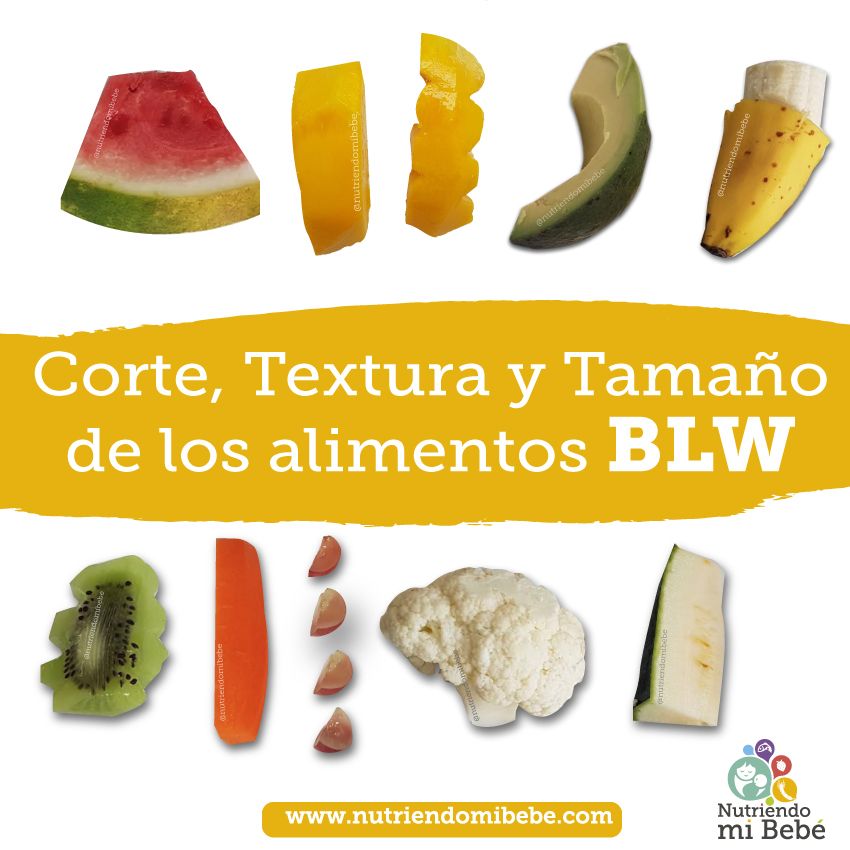 ¿Cómo preparar los alimentos en BLW?