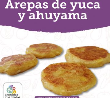 Receta de Arepas de Yuca y Auyama