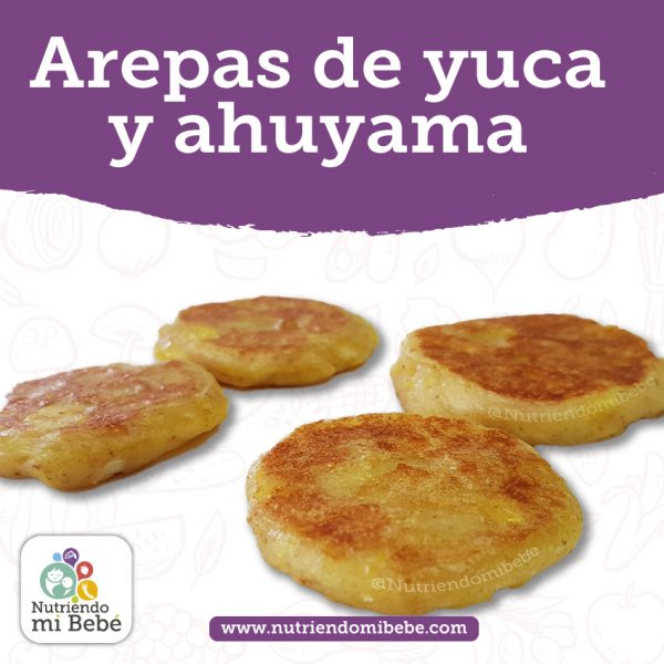 Receta de Arepas de Yuca y Auyama