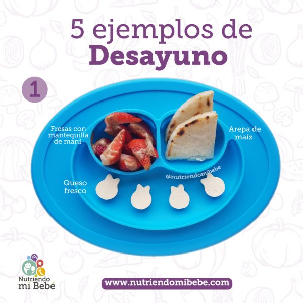 Ejemplos para el desayuno de los niños